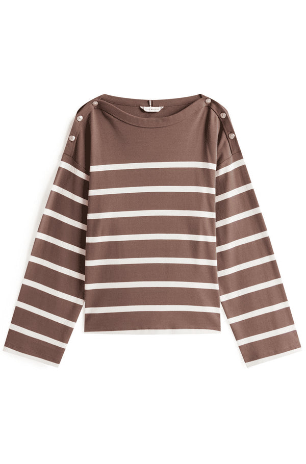 Tommy Hilfiger Felpa girocollo Tommy Hilfiger - Pullover con scollatura a barca XS  - Francavilla Moda